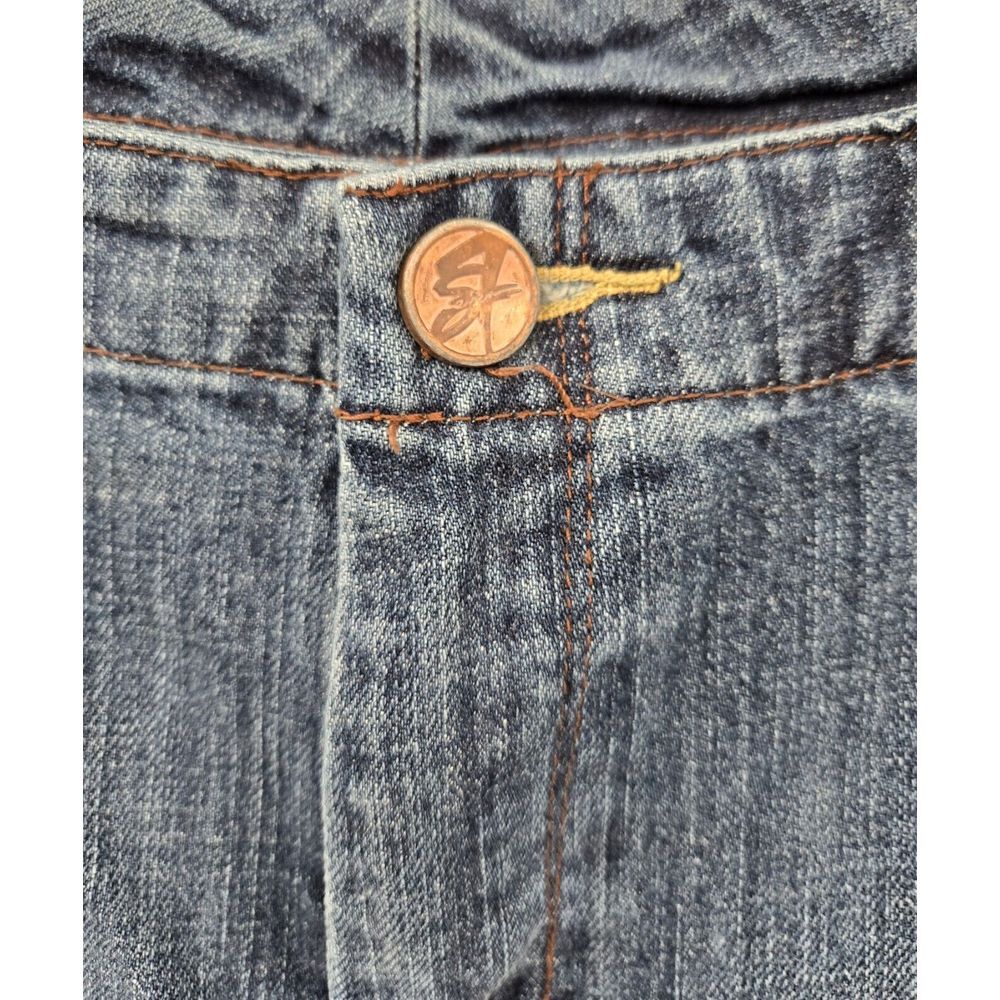Seven7 Premium Denim Blue Jeans Womens 20 Stretch Casual Pants 38x31 - Picture 4 of 10